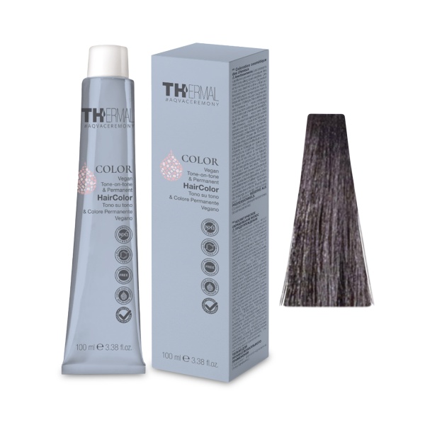 Emsibeth Краска для волос 5,1 THERMAL COLOR SPA Light Natural Ash Brown, Светлый натуральный пепельно-коричневый, 100 мл купить