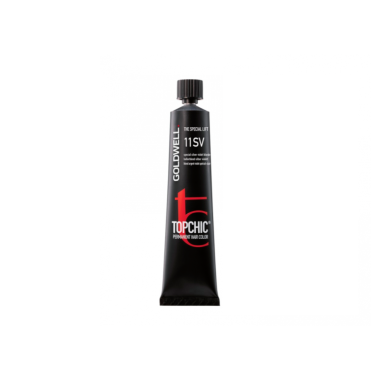 Goldwell Стойкая краска для волос Topchic, 11SV серебристо-фиолетовый блондин, тюбик, 60 мл купить