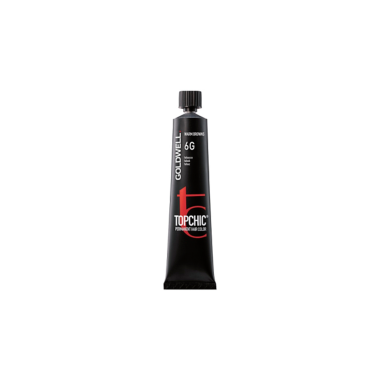 Goldwell Стойкая краска для волос Topchic, 6G табак, тюбик, 60 мл купить