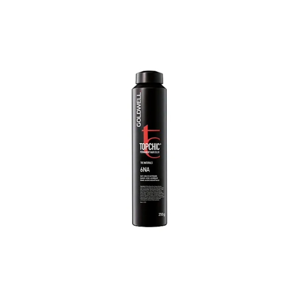 Goldwell Стойкая краска для волос Topchic, 6NA пепельный темно-русый натуральный, баллон, 250 мл купить