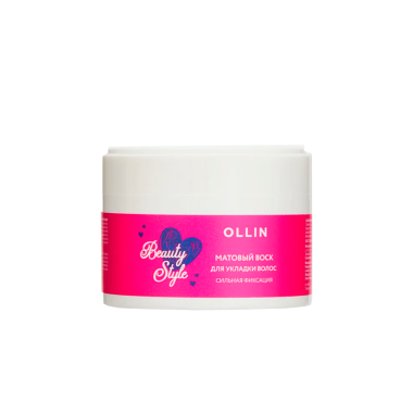 Ollin Professional Матовый воск для укладки волос сильной фиксации Beauty Style, 50 гр купить