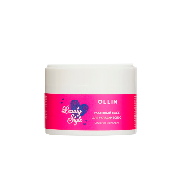 Ollin Professional Матовый воск для укладки волос сильной фиксации Beauty Style, 50 гр купить