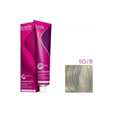 Londa Professional Стойкая крем-краска Londacolor, 10/8 яркий блонд жемчужный, 60 мл купить