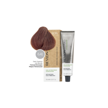 Revlon Professional Перманентный краситель веганский Revlonissimo Color Sublime, 6.41, 75 мл купить