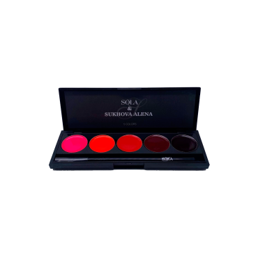 Solalove Гель-лак Palette, 20 Gradient Red & Sukhova Alena, 10 гр купить
