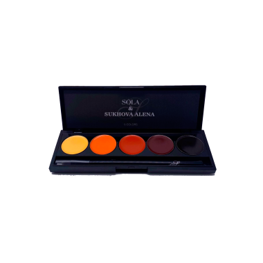 Solalove Гель-лак Palette, 18 Gradient Sunset & Sukhova Alena, 10 гр купить