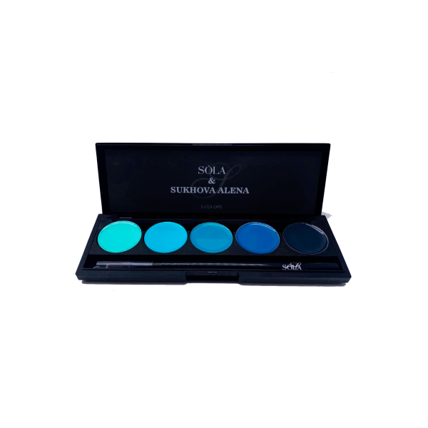 Solalove Гель-лак Palette, 17 Gradient Ocean & Sukhova Alena, 10 гр купить