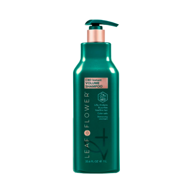 Leaf&Flower Шампунь для мгновенного объема и уплотнения волос CBD Instant Volume Shampoo, 1000 мл купить