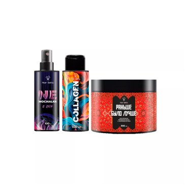 Hair Sekta Все виды уходов для волос в одном, 100/100/300 мл купить