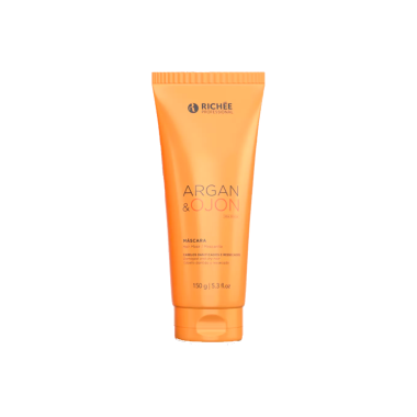 Richee Professional Разглаживающая маска после кератинового выпрямления Argan e Ojon Hair Mask, 150 г купить