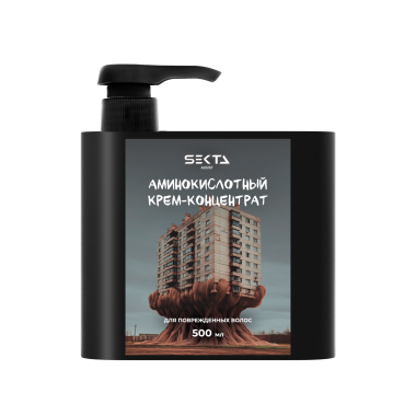 Hair Sekta Аминокислотный крем-концентрат для повреждённых волос, 500 мл купить