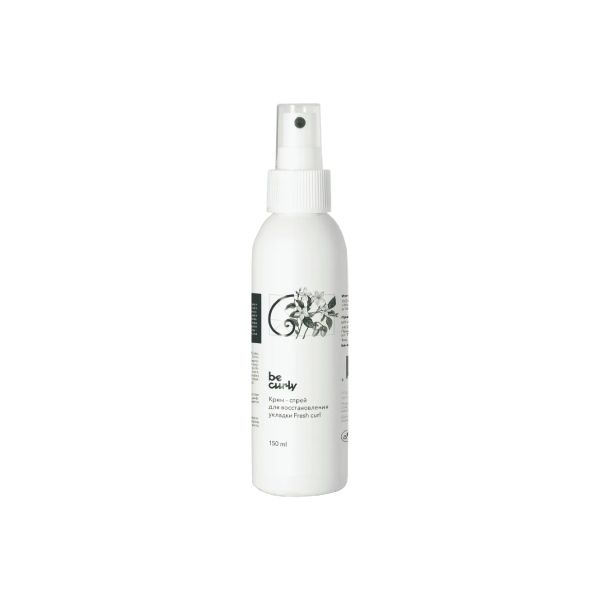 BeCurly Крем-спрей для восстановления укладки без силиконов Fresh curl, 150 мл купить