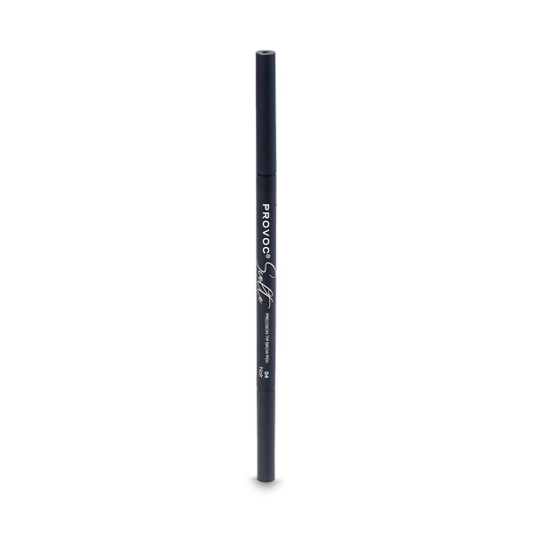 Provoc Ультратонкий карандаш для бровей Svelte Precision Tip brow pen, Noir 04 брюнет, 0.3 гр купить