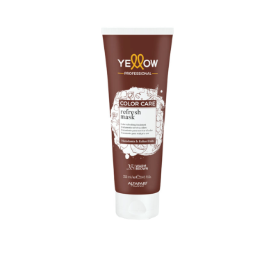 Yellow Professional	Пигментированная маска .35 (золотисто-махагоновый)  YE COLOR CARE REFRESH MASK, 250 мл купить