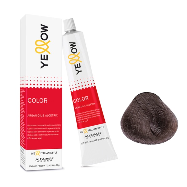 Yellow Professional	Перманентная крем-краска 7.21 YE COLOR, 100 мл купить