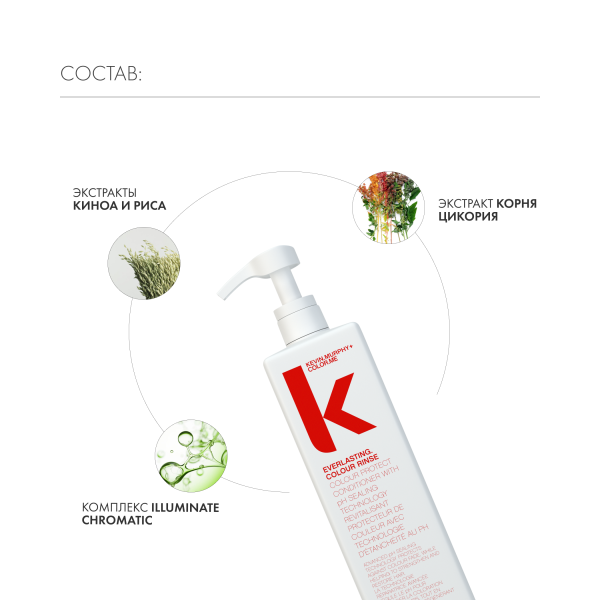Kevin.Murphy Бальзам для защиты и стойкости цвета волос [Эверластинг.Колор] Everlasting.Colour Rinse, 1000 мл купить