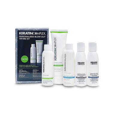 Keratin Complex Набор - знакомство Уход кератиновый разглаживающий, 3 х 118 мл, 2 х 89 мл купить