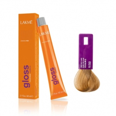 Lakme Крем-краска Gloss, 9/00 Суперсветло-белокурый, 60 мл купить