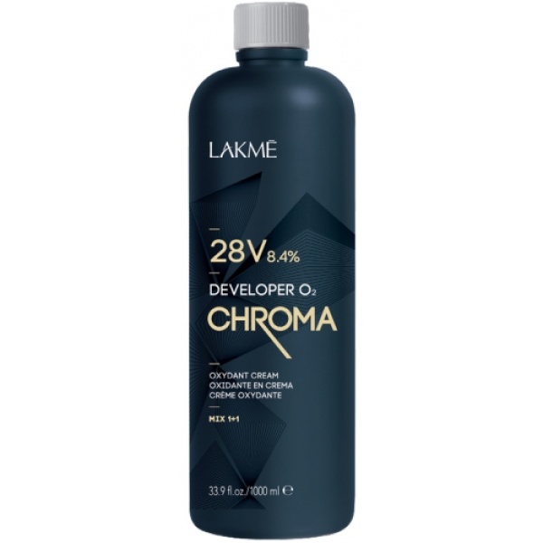 Lakme Стабилизированный крем-окислитель Chroma Developer, 28V (8,4%), 1000 мл купить