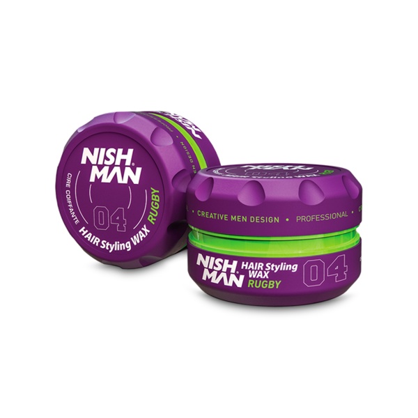 Nishman Воск для волос на водной основе Aqua Hair Styling Wax, 04 Rugby Аромат Восточные цветы, 150 мл купить