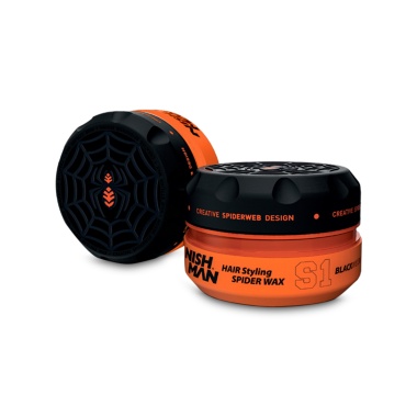 Nishman Воск для укладки волос Паутинка Aqua Spider Wax, S1 Black Widow, 100 мл купить