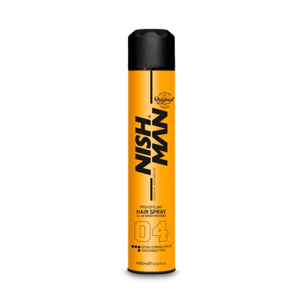 Nishman Лак для волос Hair Styling Spray Extra Hold, 04, 400 мл купить