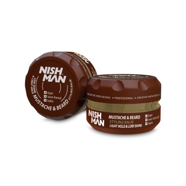Nishman Бальзам стайлинг для бороды и усов Beard&Mustache Styling Balm, 100 мл купить
