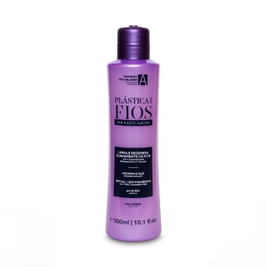Cadiveu Professional Разглаживающий шампунь Plastica dos Fios Smoothing Shampoo, 300 мл купить