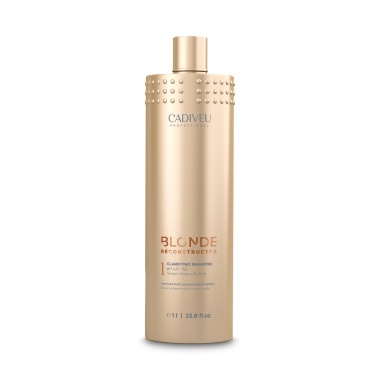 Cadiveu Professional Очищающий шампунь Blonde Reconstructor Clarifying Shampoo, 1000 мл купить