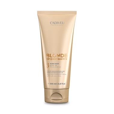 Cadiveu Professional Маска с кислотами Blonde Acidic Mask, 200 мл купить