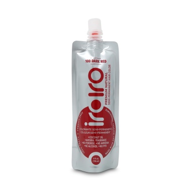 Iroiro Семи-перманентный краситель для волос 100 Dark Red, Темно-красный, 118 мл купить