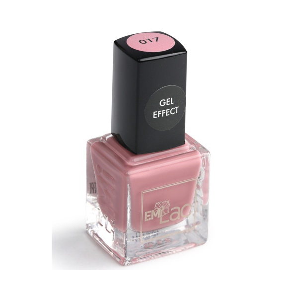 E.Mi Ультрастойкий лак Gel Effect, №017 Розовый загар, 9 мл купить