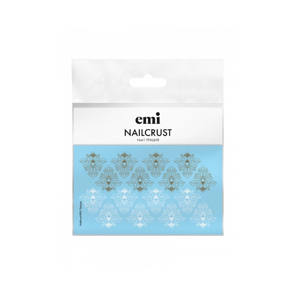 E.Mi Трафареты-слайдеры Nailcrust, №61 Грация купить