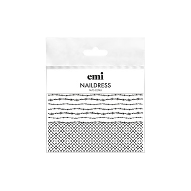 E.Mi Слайдер-дизайн Naildress Slider Design, №75 Сетка купить