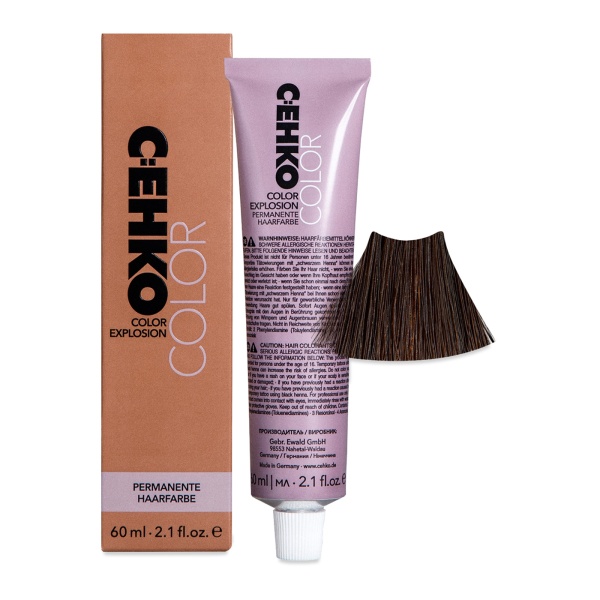 C:ehko Крем-краска для волос Color Explosion, 6/77 Капучино,Cappuccino, 60 мл купить