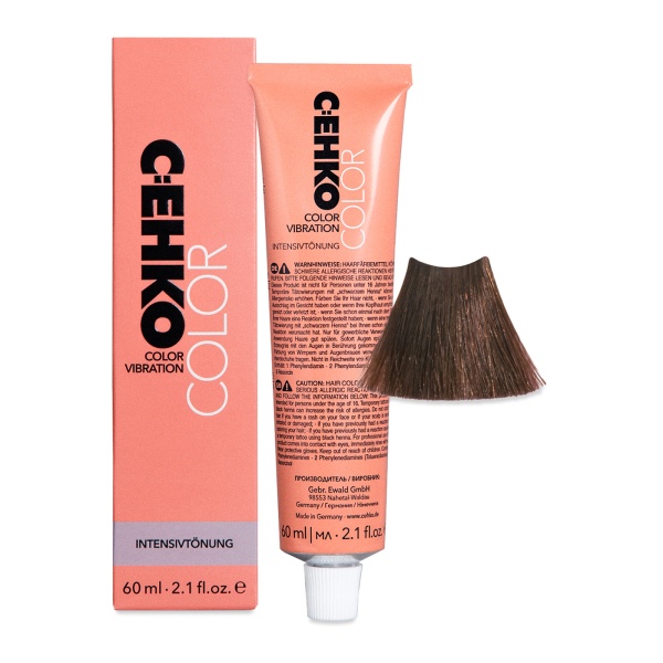 C:ehko Крем-краска для волос Color Vibration, 5/3 Светло-золотисто коричневый Hellgoldbraun, 60 мл купить