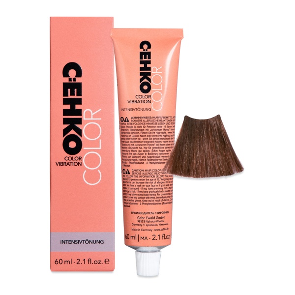 C:ehko Крем-краска для волос Color Vibration, 6/35 Темно-золотистый блондин Dunkelgoldblond, 60 мл купить