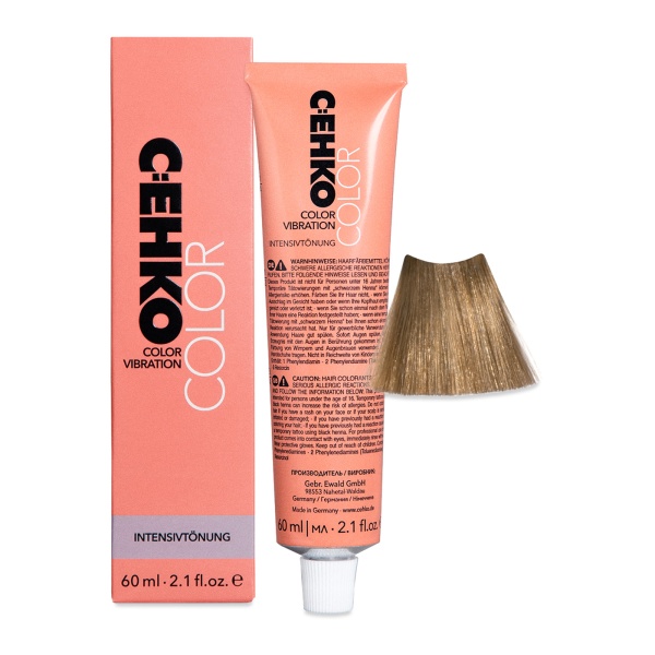 C:ehko Крем-краска для волос Color Vibration, 8/0 Светлый блондин Hellblond, 60 мл купить