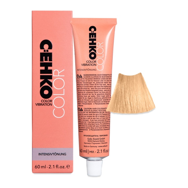 C:ehko Крем-краска для волос Color Vibration, 9/3 Ярко-золотистый блондин Hell-hellgoldblond, 60 мл купить