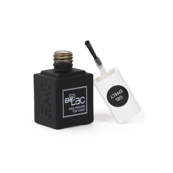 E.Mi Ультрастойкий лак Top Coat Gel Effect, 9 мл купить