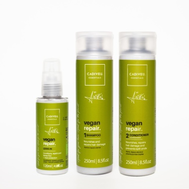 Cadiveu Professional Набор Веган Vegan Repair, 2 х 250 мл, 120 мл купить