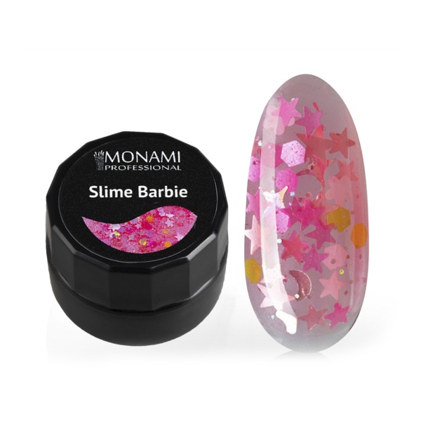 Monami Гель-лак для ногтей Slime, Barbie, 5 гр купить