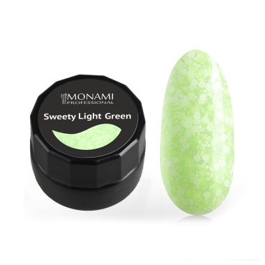 Monami Гель-лак для ногтей Sweety, Light Green, 5 гр купить