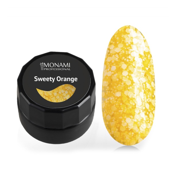 Monami Гель-лак для ногтей Sweety, Orange, 5 гр купить