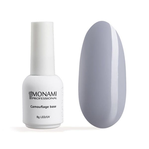 Monami Камуфлирующее базовое покрытие для гель-лака Camouflage Base, Dusty Blue, 8 гр купить