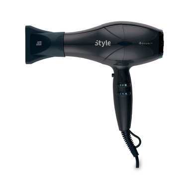 Dewal Pro Фен Pro Style, черный 2000 Вт, 2 насадки, диффузор купить