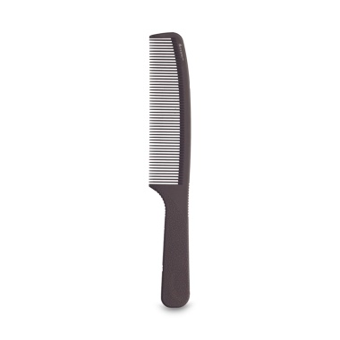 Dewal Pro Расческа рабочая с ручкой Super thin, средняя, черная, 20,5 см купить