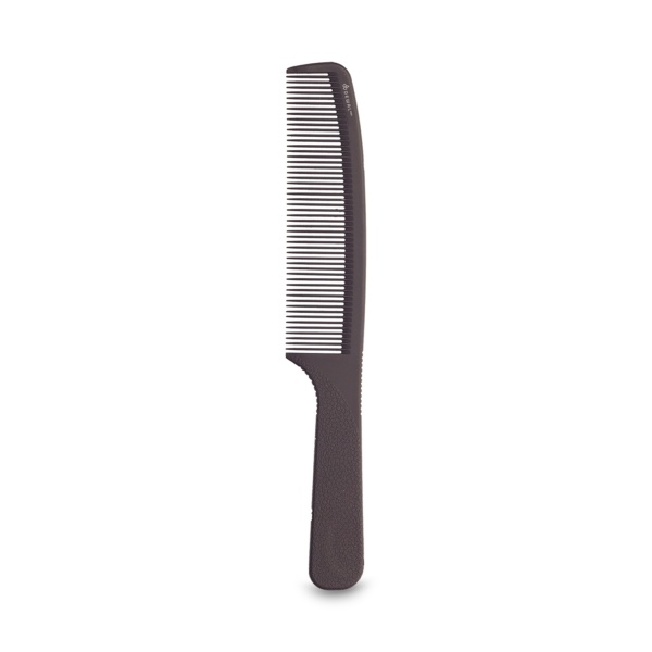 Dewal Pro Расческа рабочая с ручкой Super thin, средняя, черная, 20,5 см купить