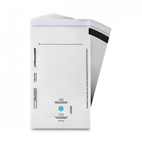 DGM Steriguard Пакет бумажный самозапечатывающийся для стерилизации, 150х250 мм, белый, 100 шт купить