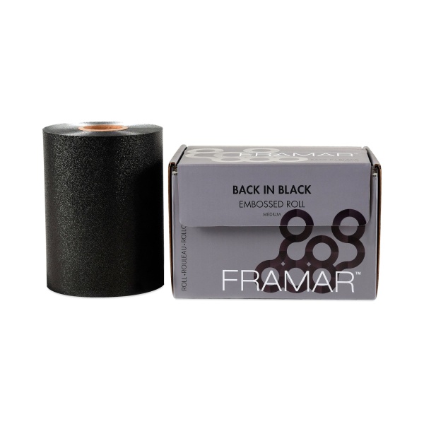 Framar Фольга в рулоне с тиснением Во власти черного Embossed Roll Medium Back In Black 98 м купить